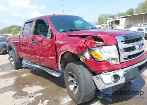 2014 Ford F-150 Xlt z USA, uszkodzony, nr VIN 1FTFW1ET6EFA51671